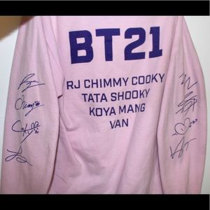 BT21 x Anti Social Social Club collab Hoodie